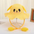 thumbnail image 1 of Sombrero de conejo con orejeras para niño y niña, gorro de salto con orejeras, sombra de verano y primavera, 2022, 1 of 4