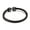 Black, variant on Men Women Magnetic Copper Bracelet Therapy Arthritis Healing Energy Pain Relief-Silver