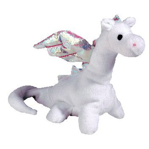 white dragon stuffed animal