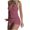 Wine, variant on Antinious Women Pajamas Set Shorts Camisole Sleeveless Print Home Wear Soft Breathable
