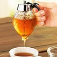 thumbnail image 3 of Syrup Dispenser, Transparent Beautiful Cinnamic Acid Acrylic Honey Pot, For Pancakes, 3 of 8