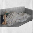 thumbnail image 6 of Stars Soft Flannel Fleece Throw Blanket, Colorful Stars Pattern Elements Celebration Theme Random Repeating Design, Cozy Plush for Indoor and Outdoor Use, 70" x 90", Multicolor, by Ambesonne, 6 of 6