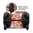 thumbnail image 4 of Daiia Dragonfly Mushroom Luggage Cover, Thickened Washable Travel Luggage Covers, Elastic Unique Baggage Covers for 18-20 inch Luggage-X-Large, 4 of 9