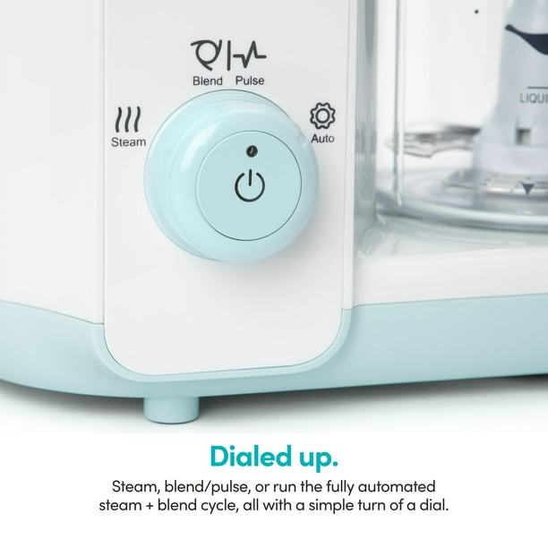 Procesador de alimentos NutriBullet Baby Steam Blend White/Blue