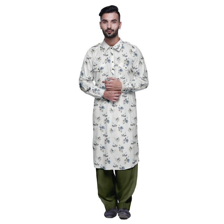 Punjabi kurta salwar for mens hot sale