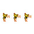 thumbnail image 1 of Riwesomey Pegatina Universal para coche 3D Peep Frog, pegatinas divertidas para coche, pegatina para ventana de rana estéreo para camión, decoración Type1 NO1 Riwesomey CBP046949, 1 of 6