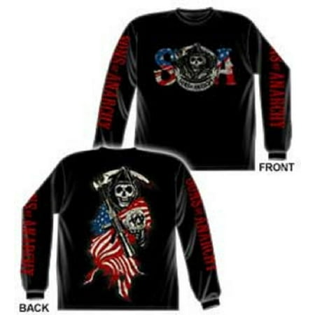 Sons of Anarchy American Anarchy Long Sleeve T-Shirt