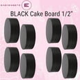 thumbnail image 4 of Round Cake Board Black Smooth Edge – 12″ X ½” - 6 pack, 4 of 8