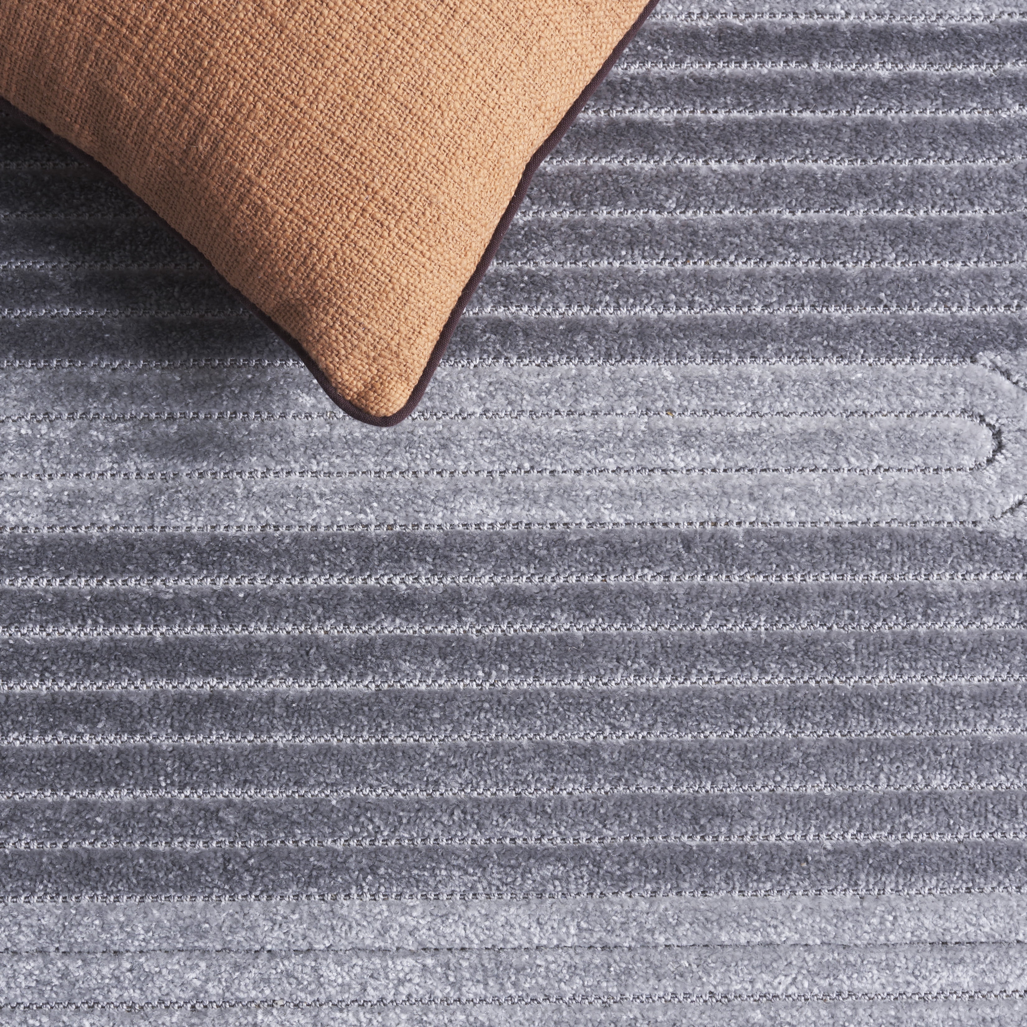 SAFAVIEH Contour Jakov Geometric Area Rug, Grey/Dark Grey, 8' x 10'