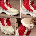 thumbnail image 4 of Women‘s Snow Boots Sports Shoes Plush Winter Warm Faux Fur Anti Slip Lace Up Ankle Slip On Waterproof Outdoor Booties, 4 of 17