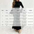 thumbnail image 3 of Purcolt Womens Maternity Ribbed Knit Maxi Dress Elegant Ruffled Trim Mock Neck Flare Long Sleeve Mermaid Dress Comfort Stretchy Slim Fit Bodycon Long Dress, 3 of 9