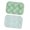 Green, variant on NANMELX Efficient Silicone Ice Cubes Tray 6 Cavity Round Rhombus Design for Cold Drink