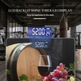 thumbnail image 3 of High Precision Body Weight Scale Smart Bathroom Scales with Large LCD Display(400lbs),Decorative for Bedroom-Still Life Of Grapes And Wine On The Table, 3 of 4