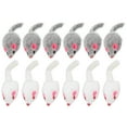 thumbnail image 1 of Ratón de juguete para gatitos, paquete de 12 gatos, ratón peludo, juguete para gato, ratón de juguete para gatos, estética elegante Jadeshay A, 1 of 8
