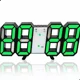 thumbnail image 1 of Reloj Despertador Digital Con Luz Led 3d Usb Temperatura, 1 of 7