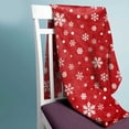 thumbnail image 5 of Fleece Blanket Polyester Blanket Blanket, 1Pc Christmas Blanket Throw Blanket Cotton, Red A, 5 of 7