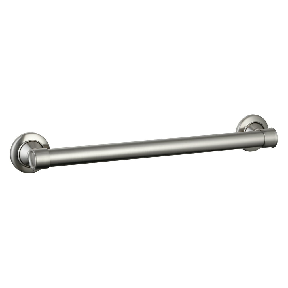 Better Homes & Garden Satin Nickel Grab Bar, 16"