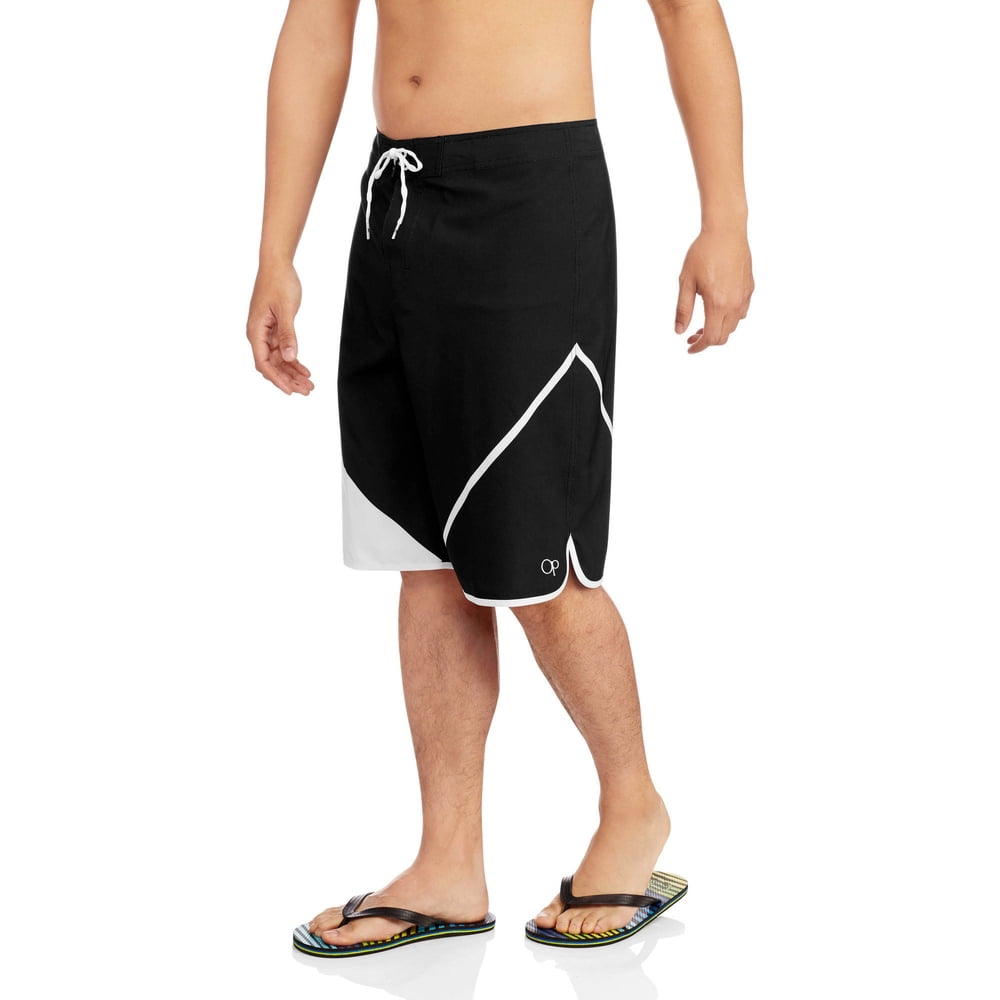 Ocean Pacific Men's Fixed Waist Board Short