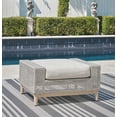 thumbnail image 2 of Signature Design by Ashley Seton Creek Outdoor Ottoman with Cushion, Gray, 2 of 6