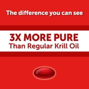 MegaRed Extra Strength 500mg Omega-3 Fish Krill Oil Supplements, Heart Brain Eyes Joints Health, 80 Softgels