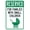 Warning Sign 4, variant on Reserved for Faculty Green Sign 8"x12" - Security Metal Wall Decor for College Campus, School Lot, Educational Office, Yard Street Road Home Caution