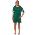 thumbnail image 2 of Women's Multiple Colors Available Nightgown Pajama Shirt Dress For Adults, 2 of 4