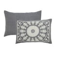 thumbnail image 3 of BNM Cotton Blend Classic Medallion Bedspread Set, Full, Denim Blue, 3 of 5