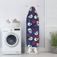 thumbnail image 3 of HELLHERO Skulls Print Ironing Protector for Ironing Board, Ironing Board Cover Protector with Elastic Edge, Non Stick Stain and Scorch Resistant Household Iron Board Covers, 3 of 5