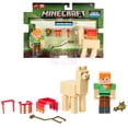 thumbnail image 1 of Minecraft - Assortiment Coffret 2 Figurines- Créer-Un-Bloc, Alex et Llama, 1 of 6