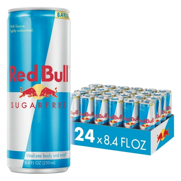 Red Bull, RDBRBD122114, Sugar Free Energy Drink, 24 / Carton