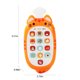 thumbnail image 3 of Baby Music Simulation Screen Telephone Chef Mobile Phone Baby Soft Glue Chewable Educational Toys 0-3 Years Old, 3 of 6