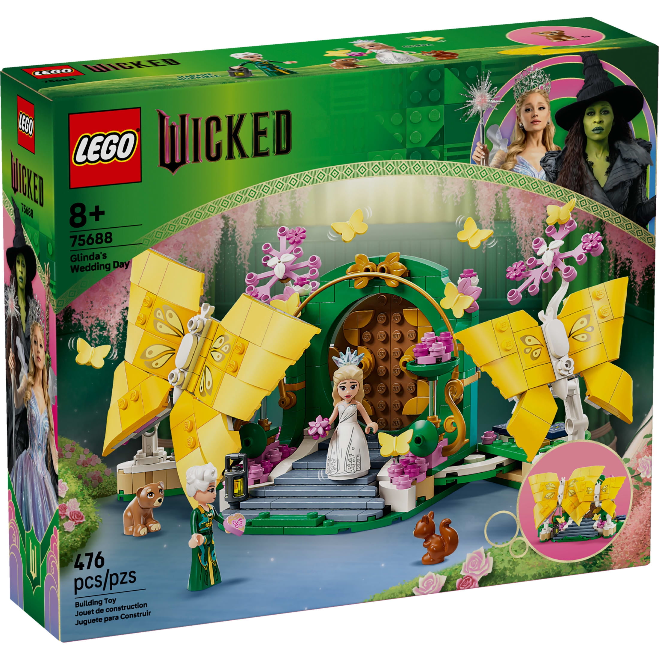 LEGO Wicked Glinda's Wedding Day Building Toy - Pretend Playset