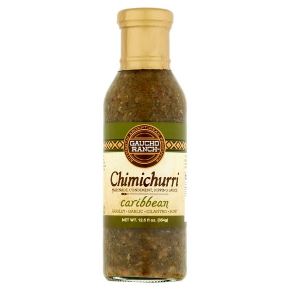 Gaucho Ranch Caribbean Chimichurri, 12.5 fl oz, 6 pack