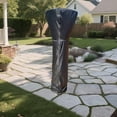 thumbnail image 4 of Chok 1pc Heavy-Duty Polyester Patio Heater Cover with Adjustable Drawstring Closure  Windproof & Outdoor Protection for Standing Heaters - All-Season Use  Fit for Most Patio Heaters (Easy, 4 of 5