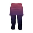 thumbnail image 4 of Endives Women's Yoga Skirted Leggings Athletic Skorts Gym Tennis High Waisted Leggings With Skirts, 4 of 7