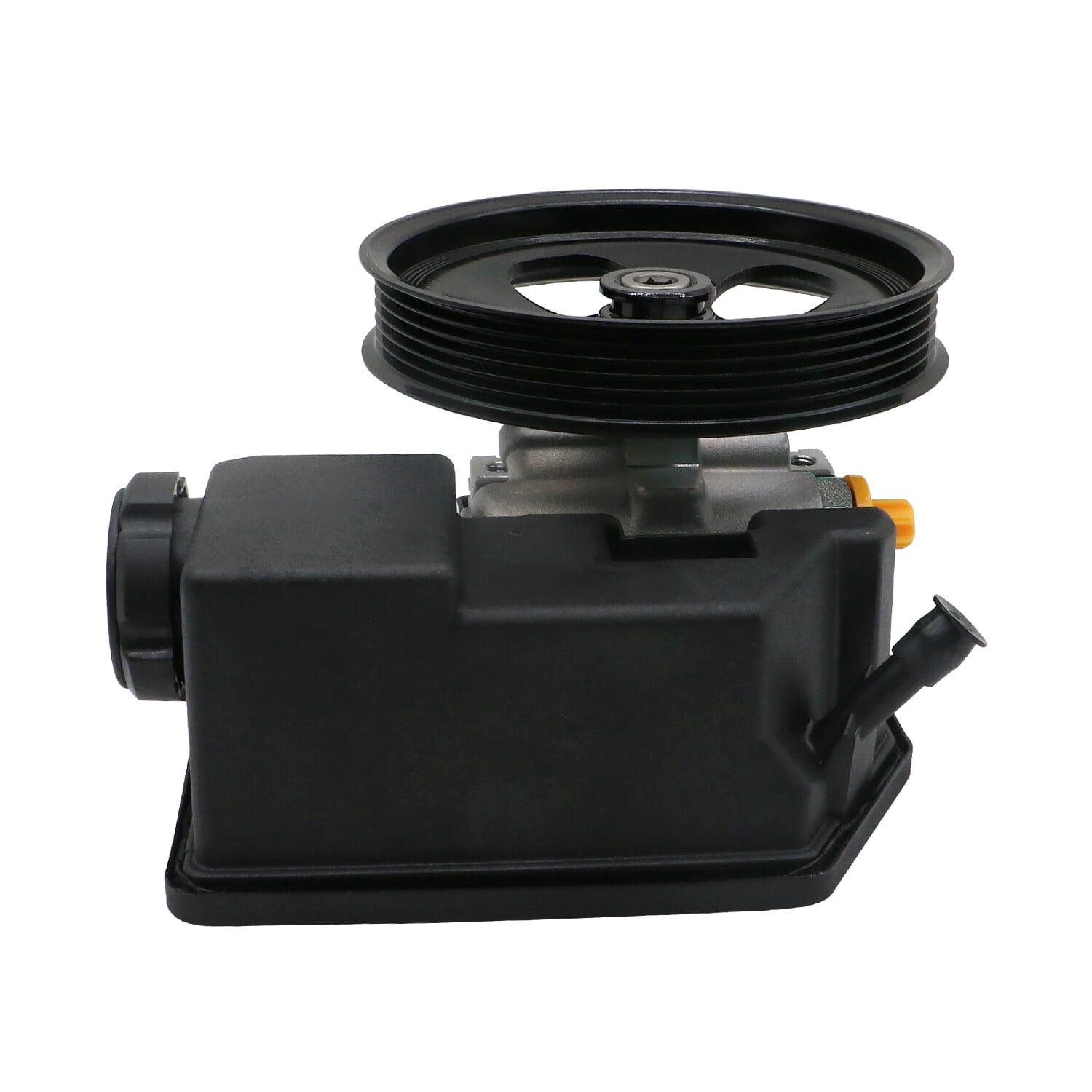 Woudy Power Steering Pump W/ Pulley & Reservoir for 2004-2012 Chevy Colorado GMC Canyon