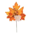 thumbnail image 3 of Vikakiooze Home Decor Halloween Plug-in Accessories Maple Leaf Simulation Pumpkin Festival Decoration, 3 of 6