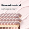 thumbnail image 4 of 2Pack Dual-ended Makeup Brushes for Contouring, Blending, and Bronzing - Angled Foundation Brush and Concealer Brush - Luxe Hair for Flawless Application of Liquid, Cream, and Powder Makeup, 4 of 6