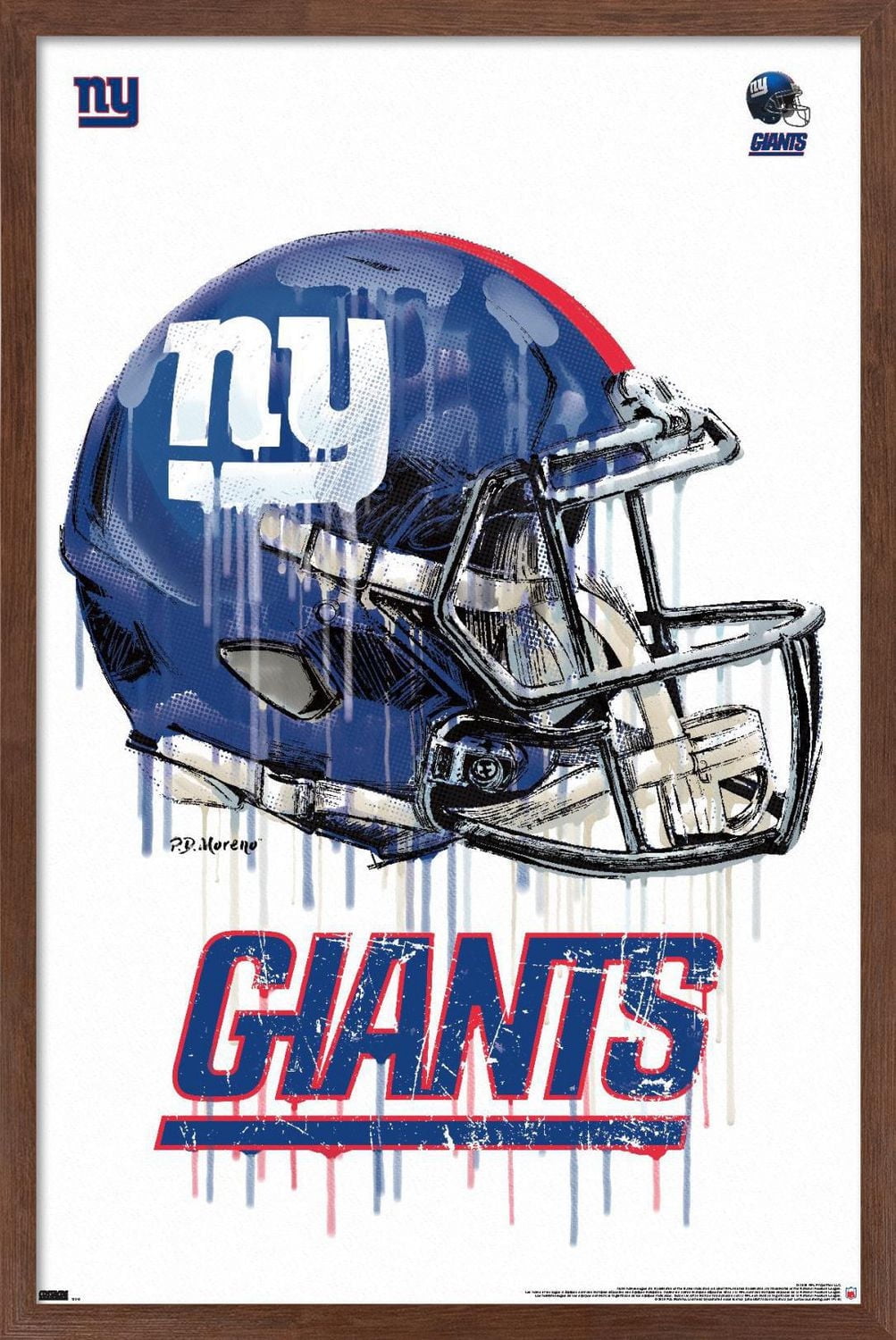 NFL New York Giants - Casque anti-goutte 20