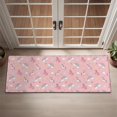 thumbnail image 2 of Pink Cartoon Unicorn Rainbow Cloud Moon Star Pattern Door Rugs,Washable Non Slip Door Mats Indoor,Decorative Door Mats,Entry Mat Indoor for Entrance,Bedroom,Kitchen,Bathroom,16"x47", 2 of 6