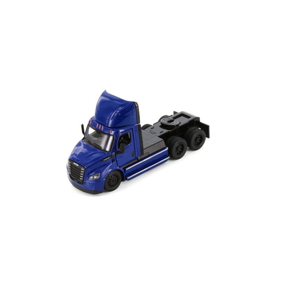 Freightliner eCascadia, Blue - Kinsmart 5466D - 1/60 Scale Diecast Model Car