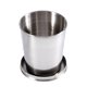 thumbnail image 2 of Taza Plegable de Acero Inoxidable Ecomeon Fdit S/M/L Taza Campana Llavero Retráctil (L), 2 of 3