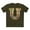 Army, variant on Letter Shirt, Shirt with Letters, Tee Shirt with Gold Letters