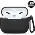 thumbnail image 1 of Airpods Pro Case, Silicone Protective Home Case Compatible With Airpods Pro 3 Case, Black, 1 of 7