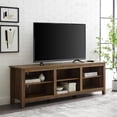 thumbnail image 5 of Woven Paths Open Storage TV Stand for TVs up to 80", Reclaimed Barnwood, 5 of 12