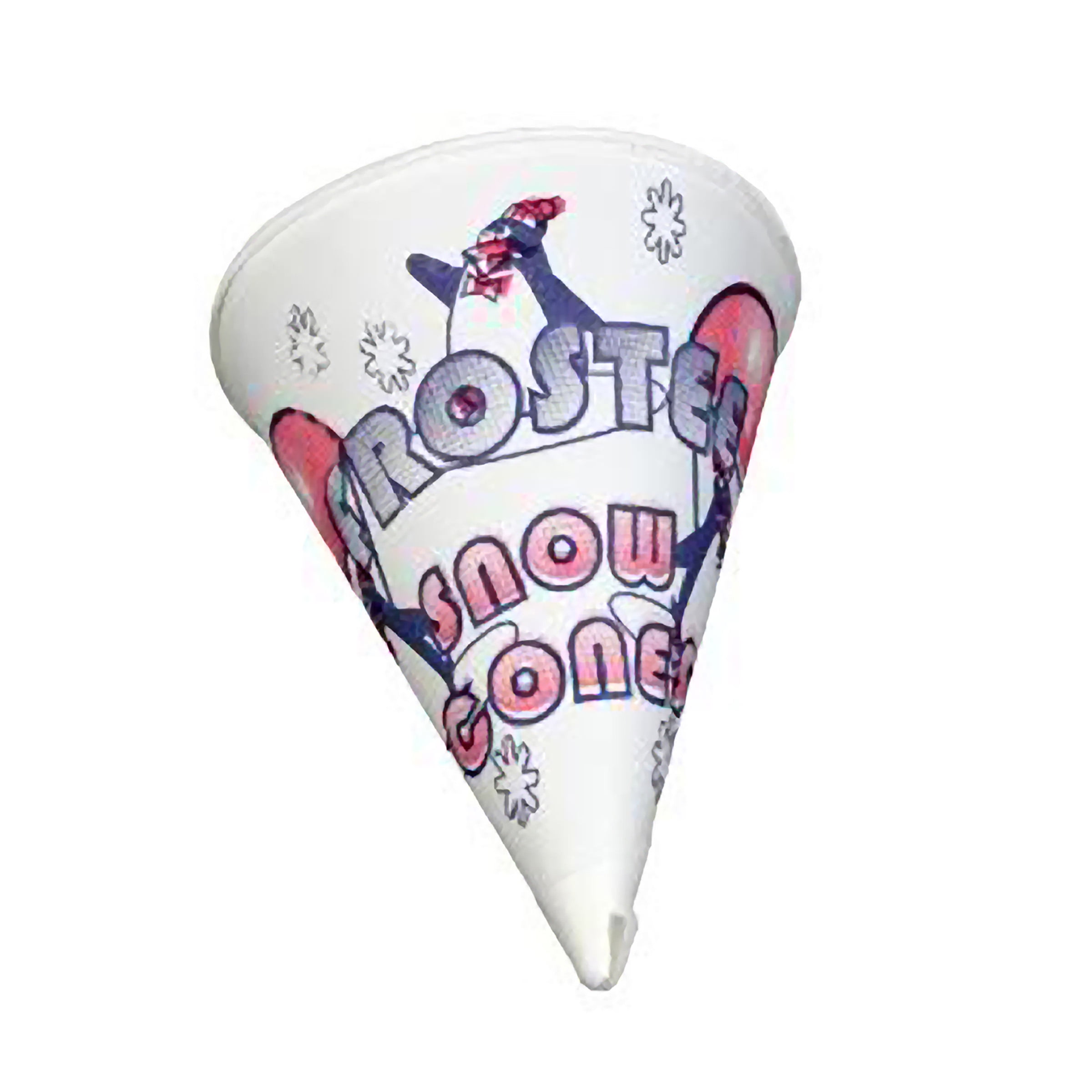 Heavy Duty 6 OZ Snow Cone Cups SnoKone (Box of 200) Concession