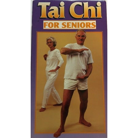TAI CHI FOR SENIORS FITNESS VHS-TESTED-RARE VINTAGE COLLECTIBLE-SHIPS N 24