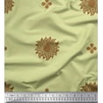 thumbnail image 1 of Soimoi Cotton Jersey Fabric Flower Artistic Print Fabric by The Yard 58 Inch Wide, 1 of 3
