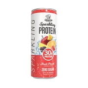 Genius Gourmet Sparkling Protein, Fruit Punch, 12oz RTD