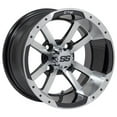 thumbnail image 2 of GTW Storm Trooper 12" Golf Cart Wheels/Rims Machined Yamaha, 2 of 3